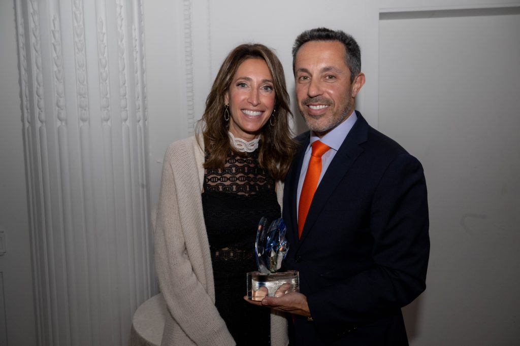 Partners for Democracy Award -Silverstein Properties - Recipients: Lisa Silverstein & Tal Kerret